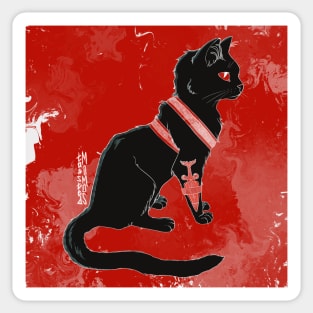 Black Cat - Battle Ready Sticker